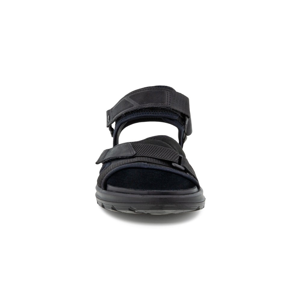 Sandalias Hombre - ECCO Exowrap 3S Velcro - Negros - RBI913027